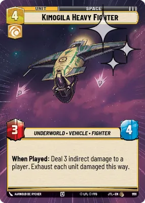 Kimogila Heavy Fighter — Hyperspace Foil