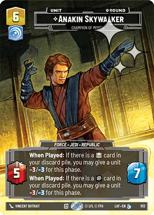 Anakin Skywalker — Foil Prestige
