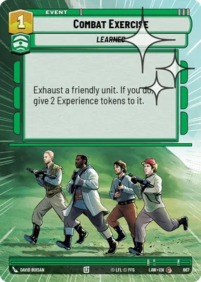 Combat Exercise — Hyperspace Foil