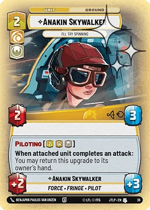 Anakin Skywalker — Weekly Play Foil