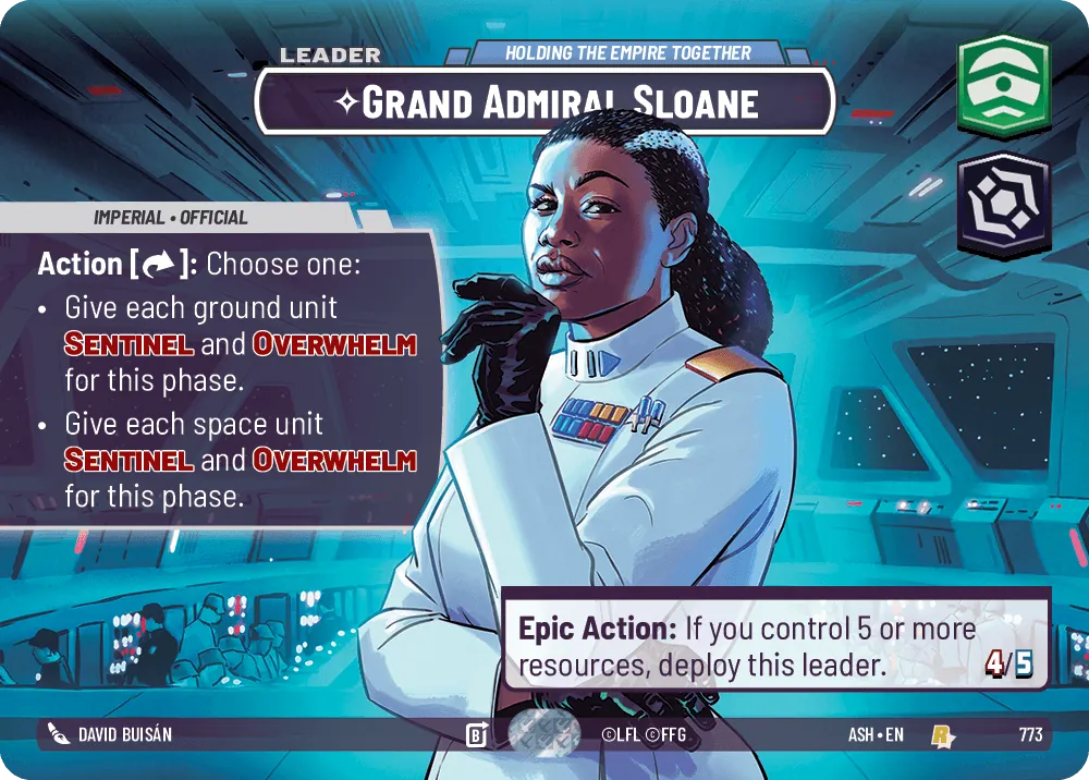 Grand Admiral Sloane — Showcase