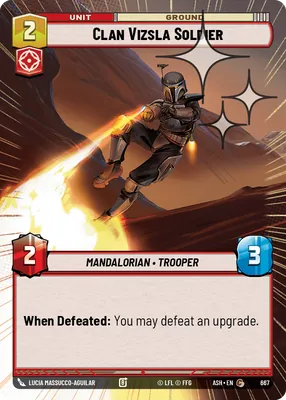 Clan Vizsla Soldier — Hyperspace Foil