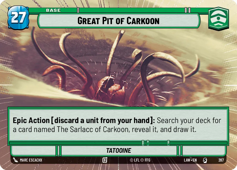 Great Pit of Carkoon — Hyperspace