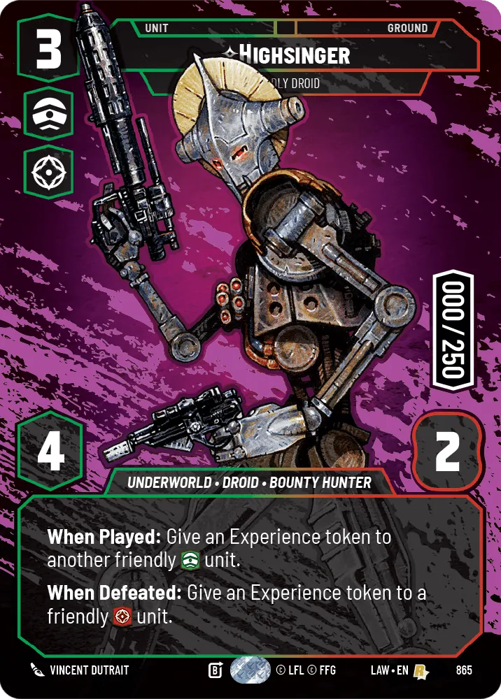 Highsinger — Serialized Prestige