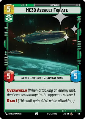 MC30 Assault Frigate — Standard Foil