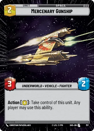 Mercenary Gunship — Hyperspace