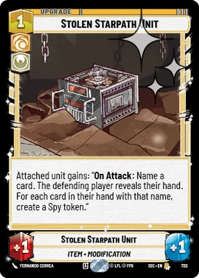 Stolen Starpath Unit — Standard Foil
