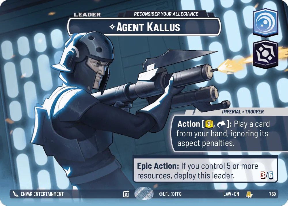 Agent Kallus — Showcase