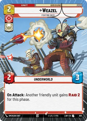 Weazel — Hyperspace Foil