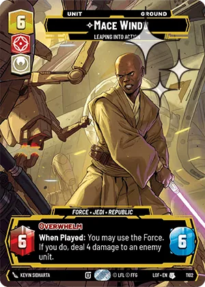 Mace Windu — Foil Prestige