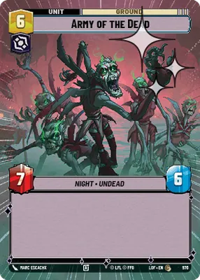 Army of the Dead — Hyperspace Foil