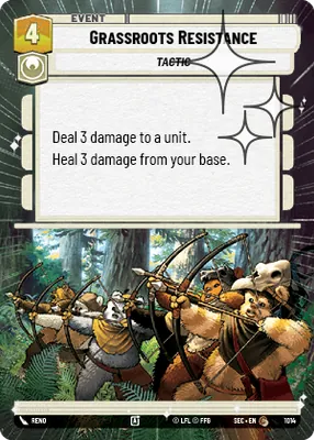 Grassroots Resistance — Hyperspace Foil