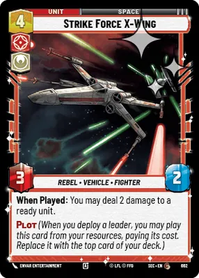 Strike Force X-Wing — Standard Foil
