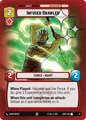 Infused Brawler — Weekly Play Foil