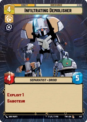 Infiltrating Demolisher — Hyperspace