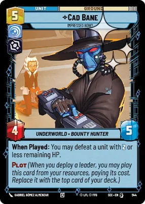 Cad Bane — Standard Foil