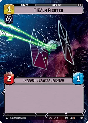 TIE/ln Fighter — Hyperspace