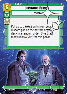 Luminous Beings — Hyperspace Foil