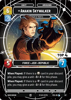 Anakin Skywalker — SQ Top 4