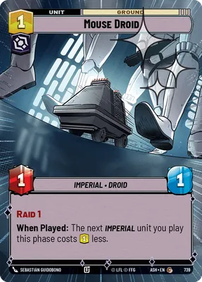 Mouse Droid — Hyperspace Foil