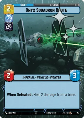 Onyx Squadron Brute — Hyperspace Foil