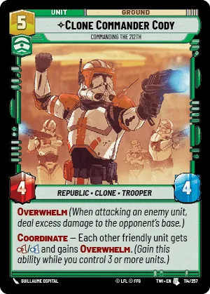 Clone Commander Cody