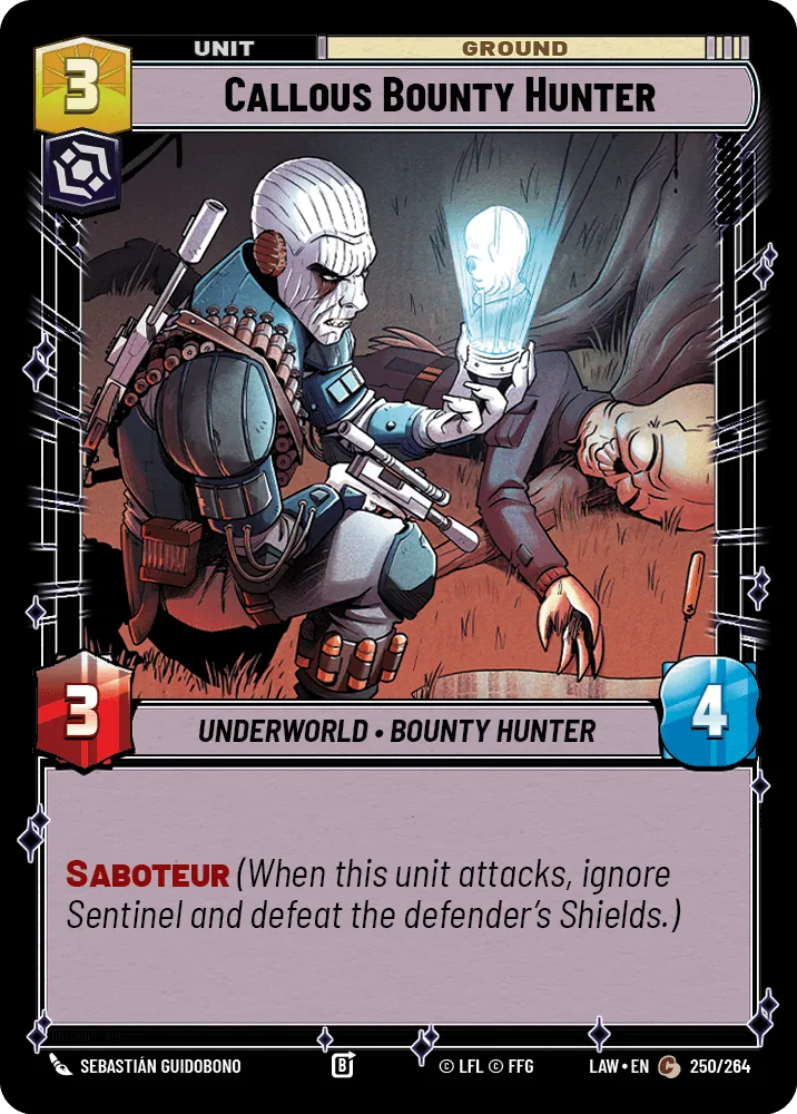 Callous Bounty Hunter