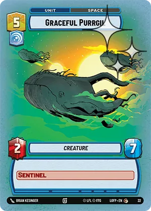 Graceful Purrgil — Weekly Play Foil