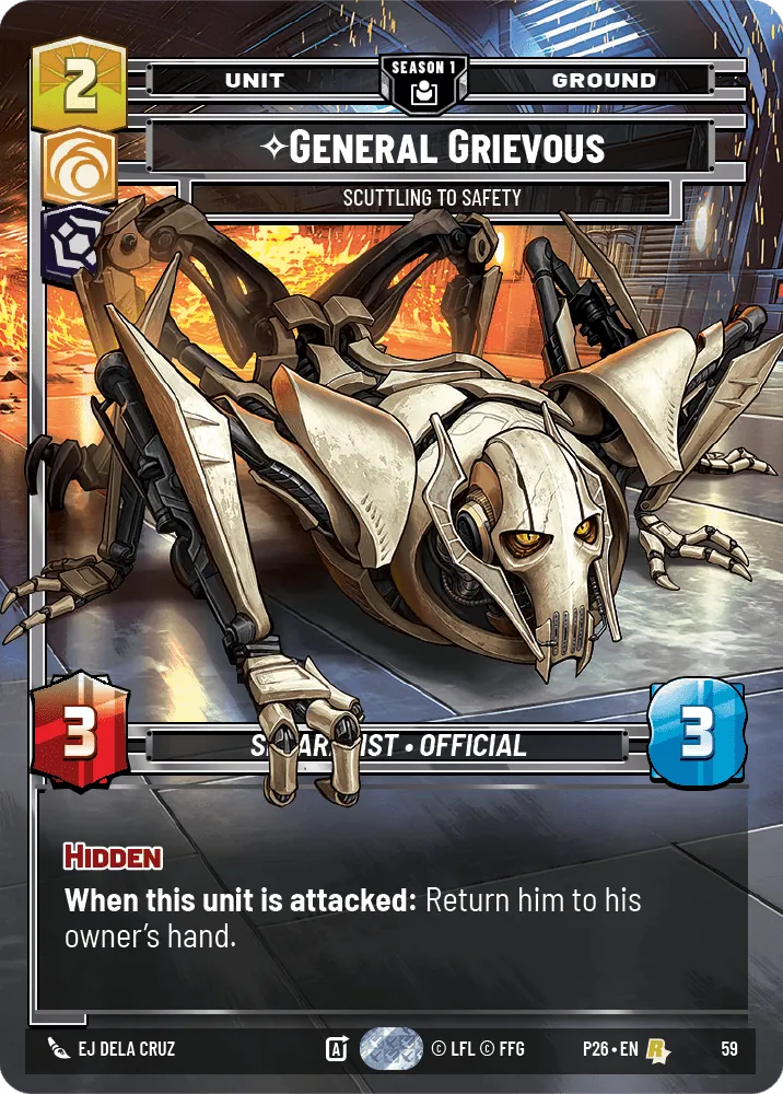 General Grievous — SQ Event Pack