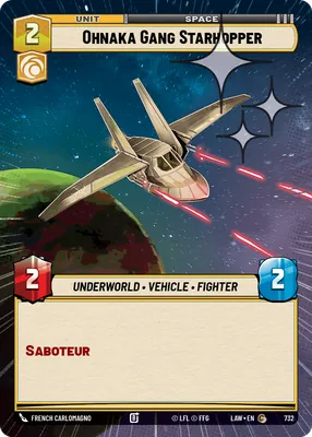 Ohnaka Gang Starhopper — Hyperspace Foil