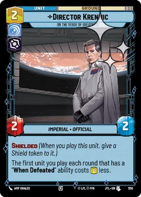 Director Krennic — Standard Foil