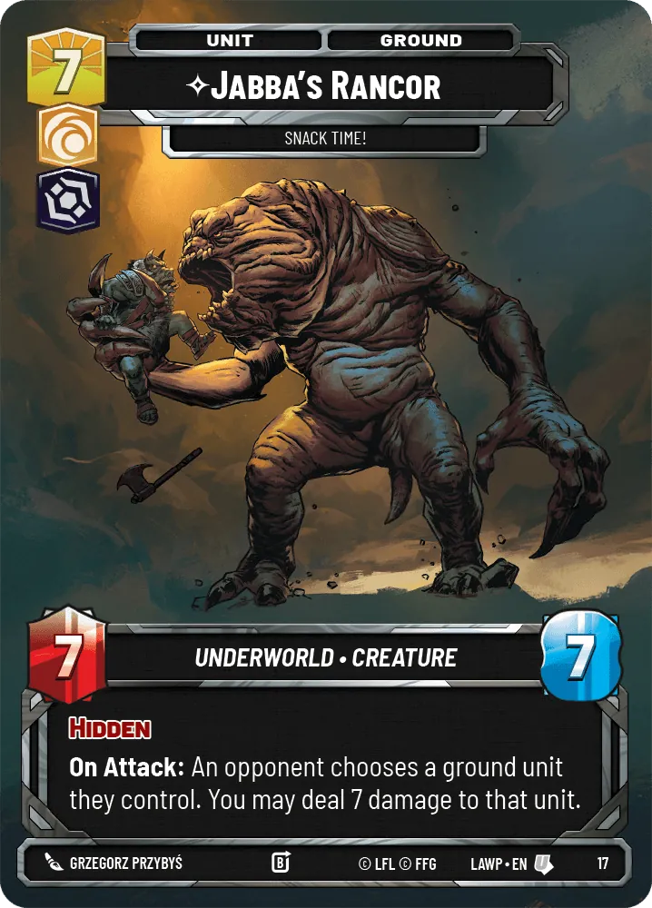 Jabba's Rancor — Weekly Play