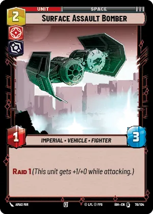 Surface Assault Bomber