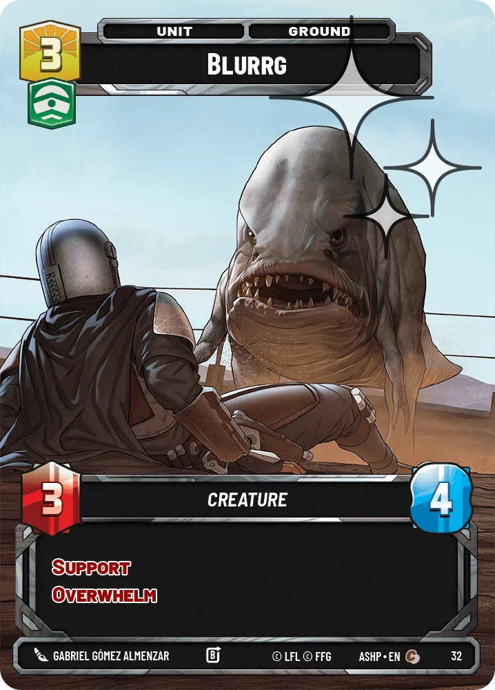 Blurrg — Weekly Play Foil