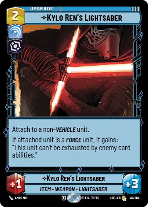 Kylo Ren's Lightsaber