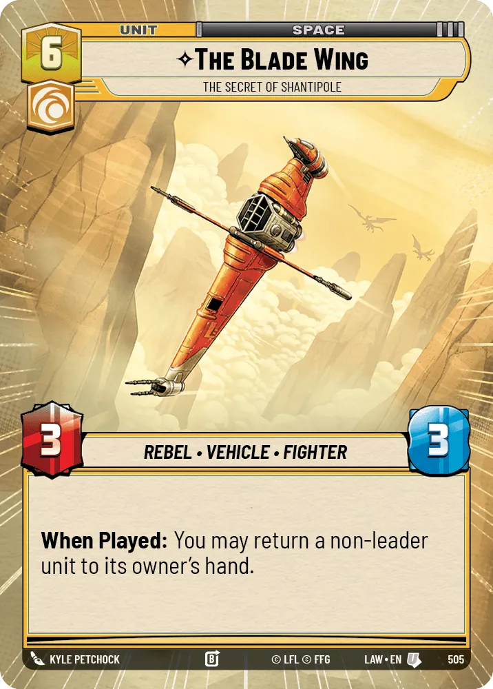 The Blade Wing — Hyperspace