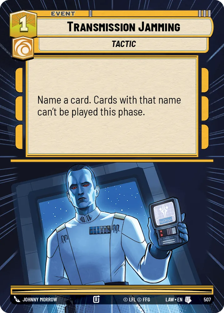 Transmission Jamming — Hyperspace