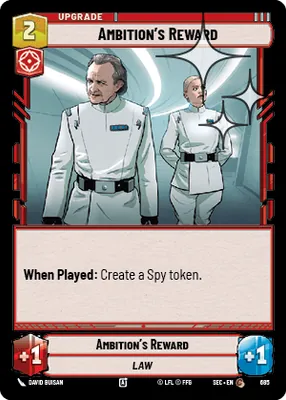 Ambition's Reward — Standard Foil