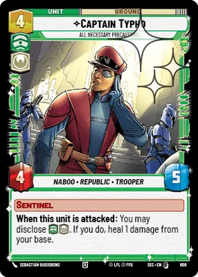 Captain Typho — Standard Foil