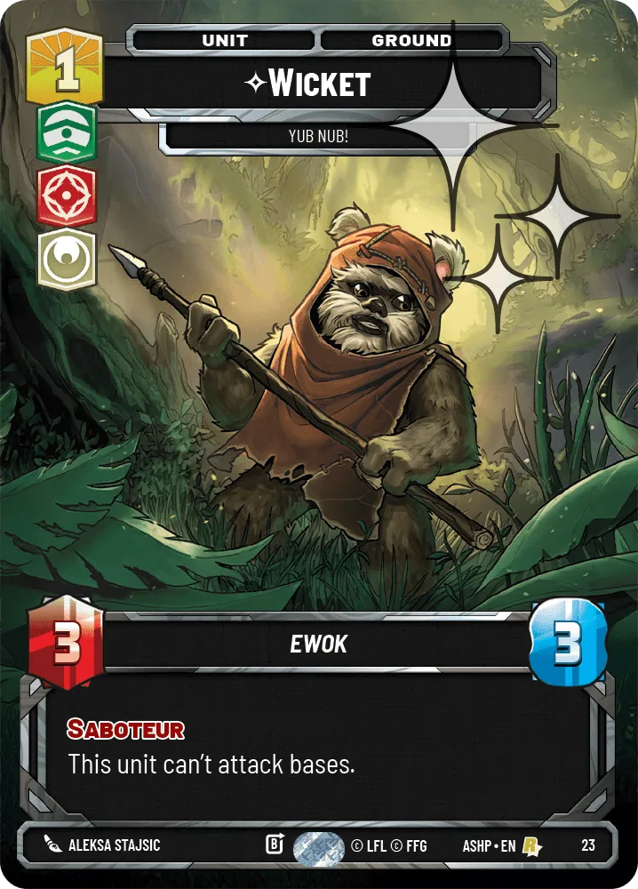 Wicket — Weekly Play Foil
