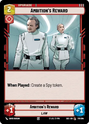 Ambition's Reward