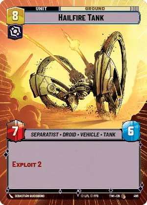 Hailfire Tank — Hyperspace