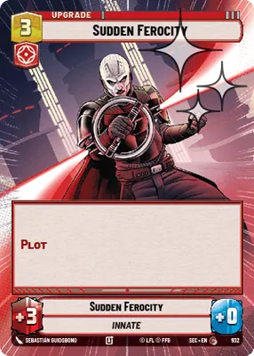 Sudden Ferocity — Hyperspace Foil