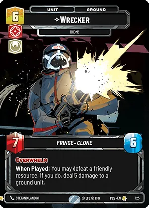 Wrecker — SQ Prize Wall