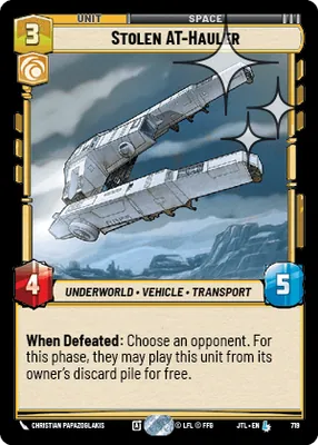 Stolen AT-Hauler — Standard Foil