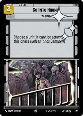 Go Into Hiding — Standard Foil