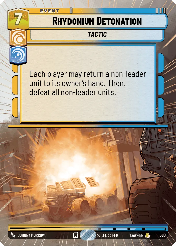 Rhydonium Detonation — Hyperspace