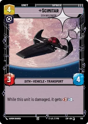 Scimitar — Standard Foil
