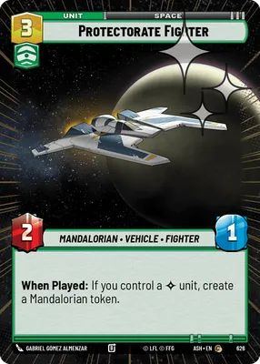 Protectorate Fighter — Hyperspace Foil