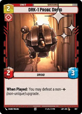 DRK-1 Probe Droid — Standard Foil